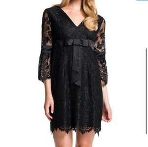 Cynthia Steffe lace black dress